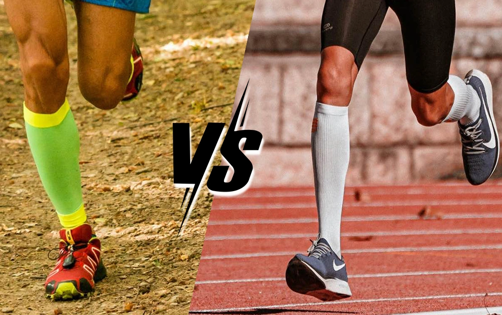 Compression Sleeves VS Compression Socks