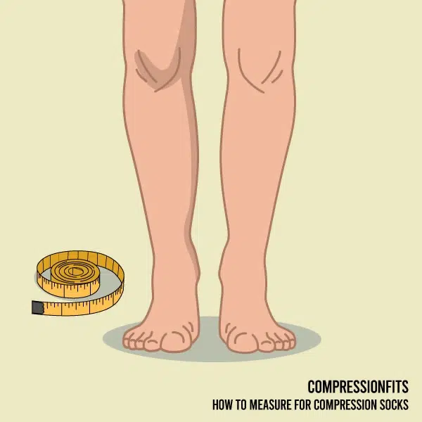 How to measure for compression socks